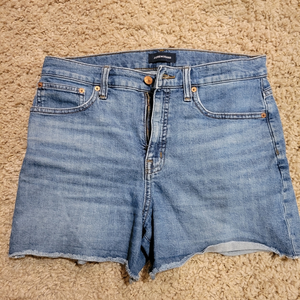 J crew Jean shorts, size 28, great condition
